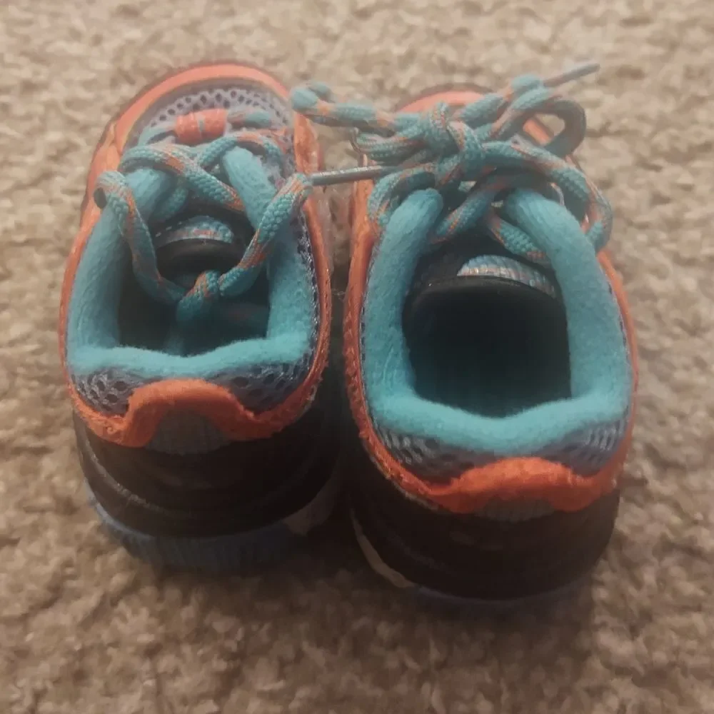 New Balance 801 All Terrain Toddlers Sneakers Red Blue Black IC801FR - Size 4c